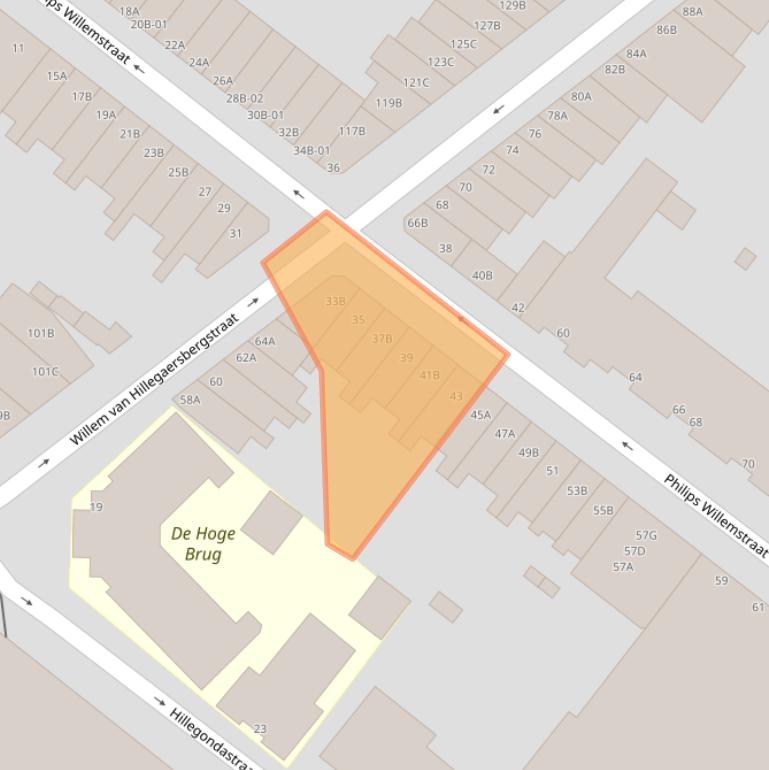 Kaart van postcodegebied 3051PM.