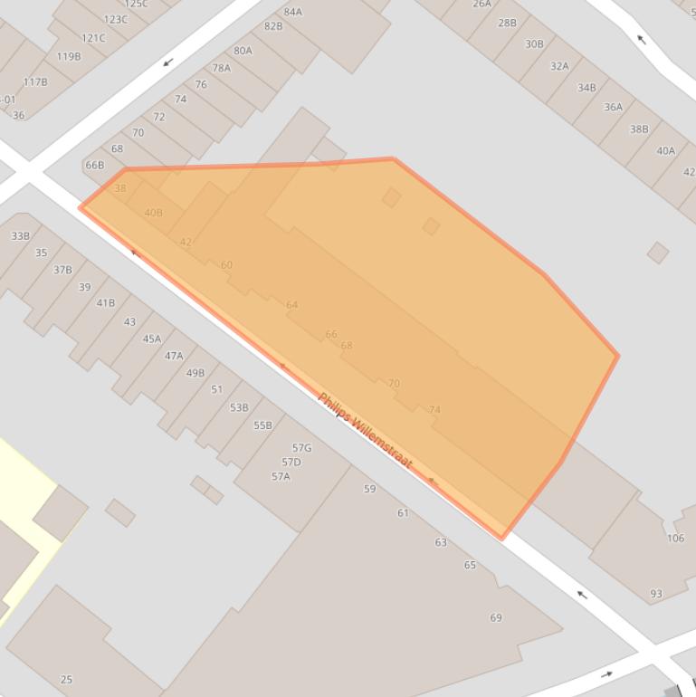 Kaart van postcodegebied 3051PS.