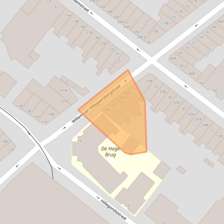 Kaart van postcodegebied 3051RL.