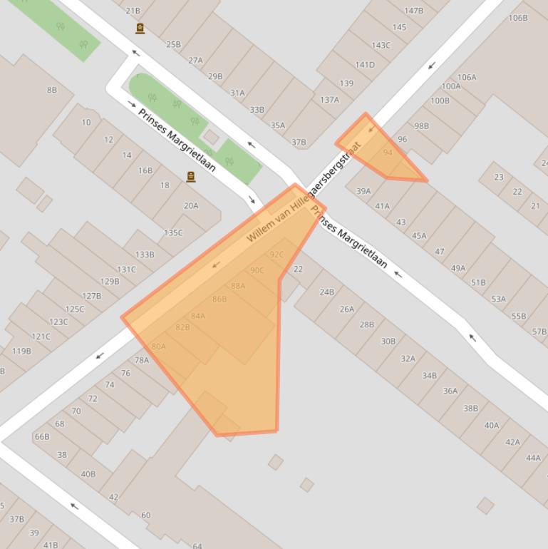 Kaart van postcodegebied 3051RN.