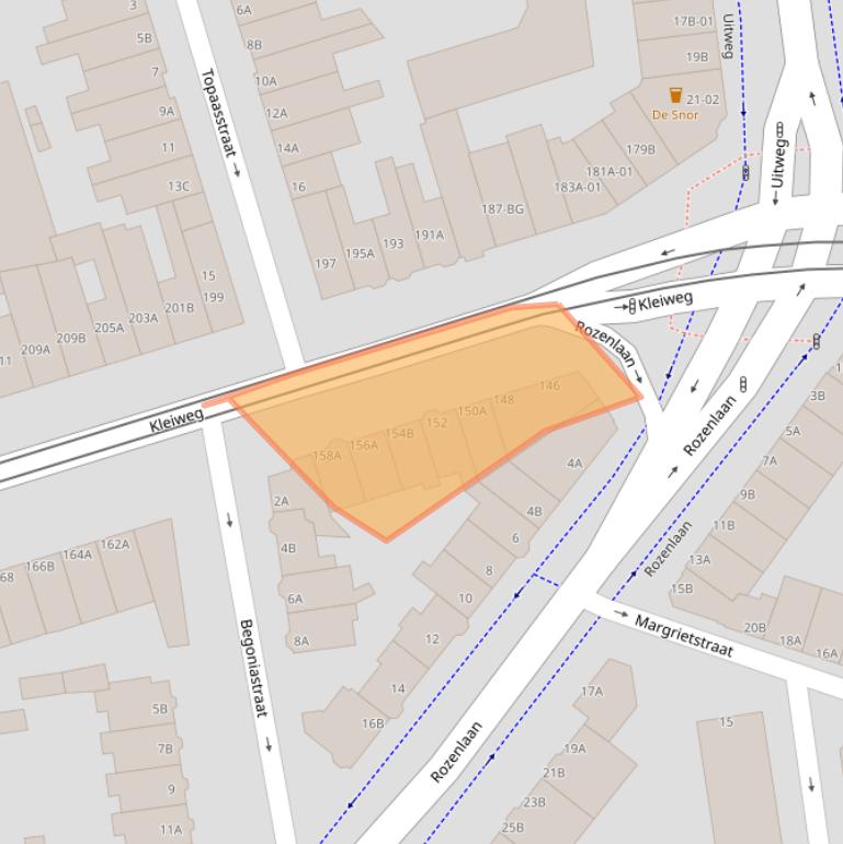 Kaart van postcodegebied 3051SH.