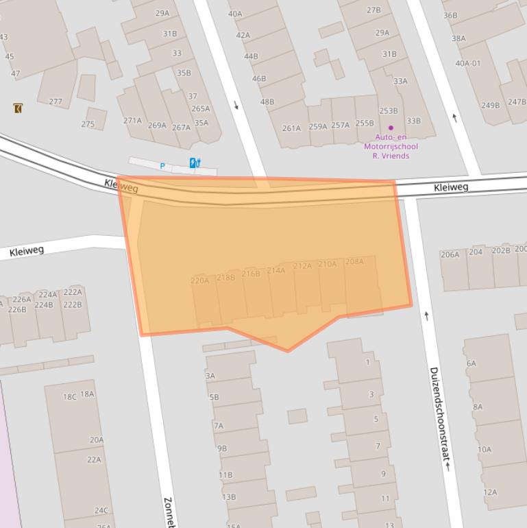 Kaart van postcodegebied 3051SM.
