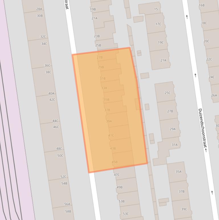 Kaart van postcodegebied 3051SR.