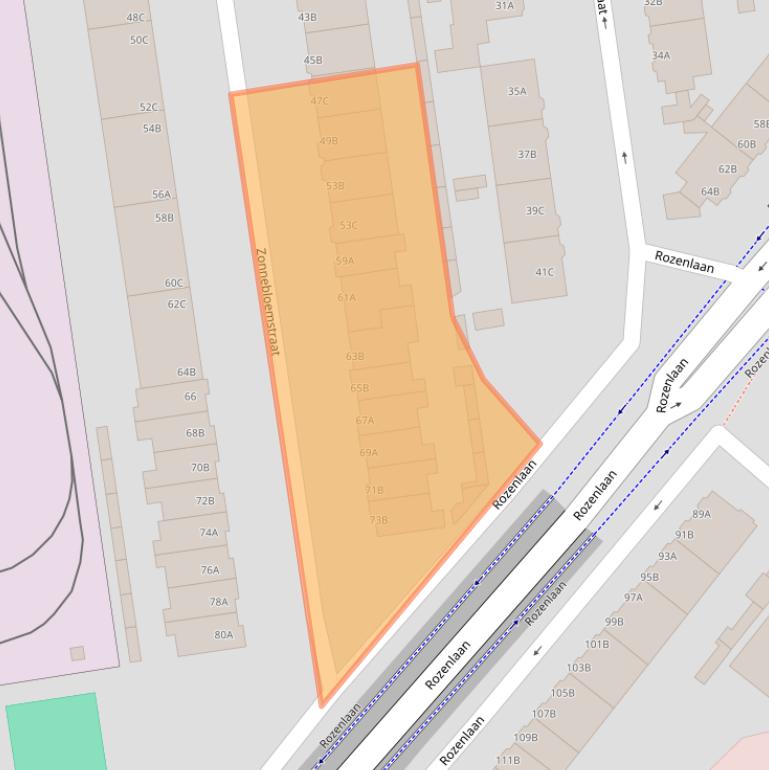 Kaart van postcodegebied 3051ST.