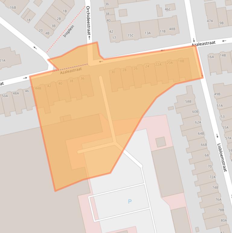 Kaart van postcodegebied 3051TG.
