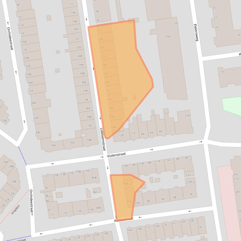 Kaart van postcodegebied 3051TN.