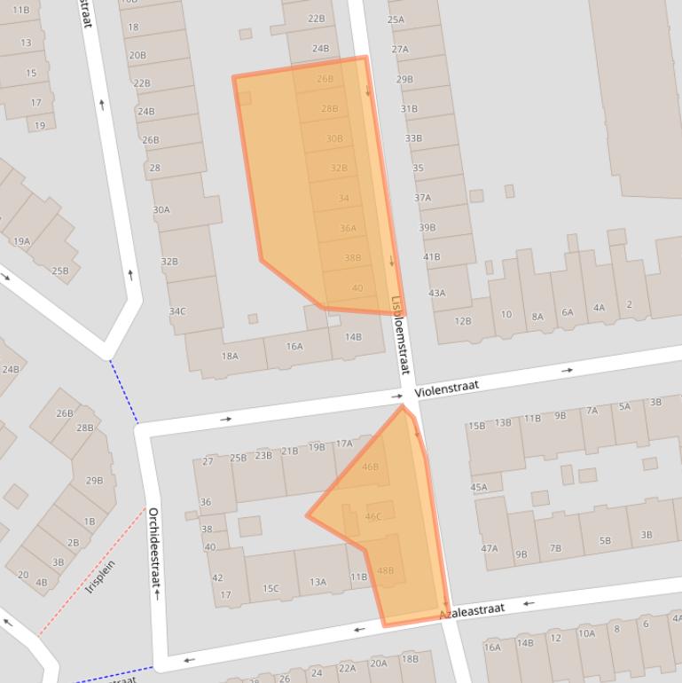 Kaart van postcodegebied 3051TS.