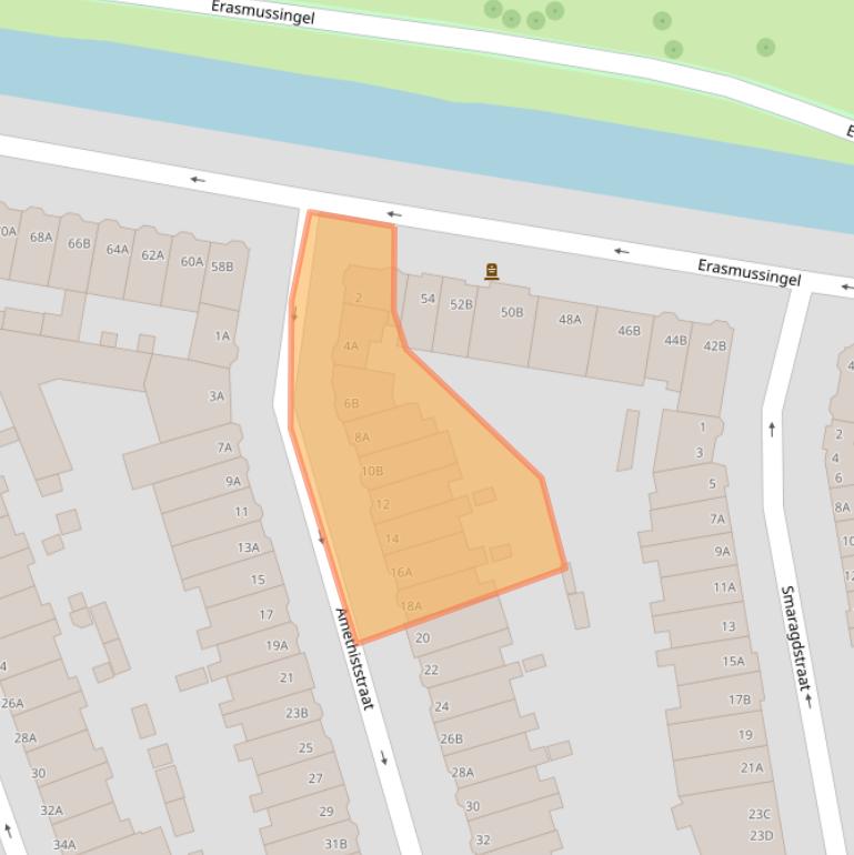 Kaart van postcodegebied 3051VC.