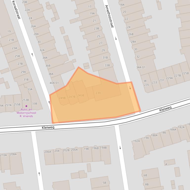 Kaart van postcodegebied 3051XL.