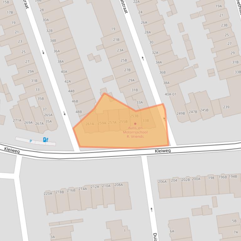 Kaart van postcodegebied 3051XM.