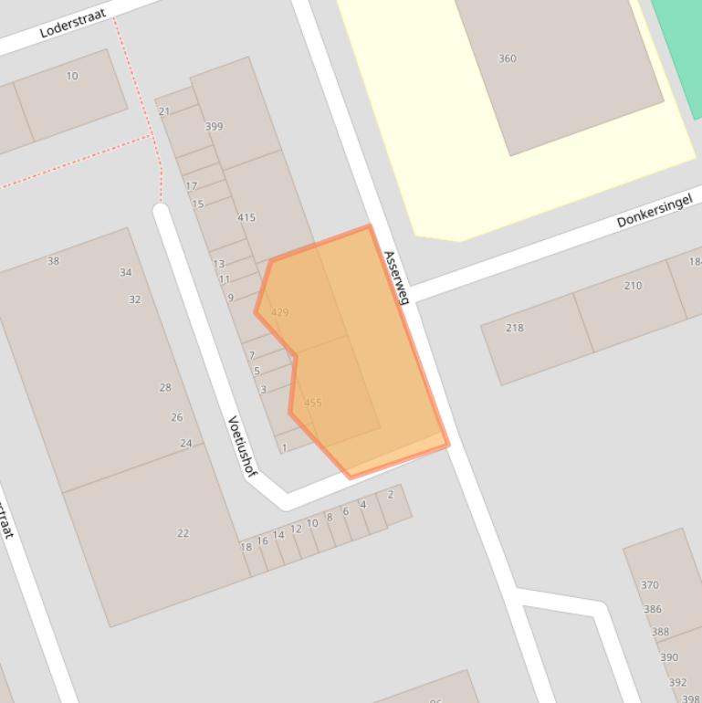 Kaart van postcodegebied 3052AC.