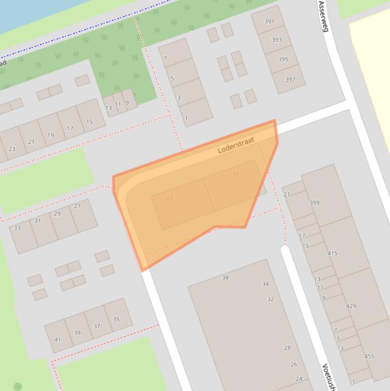 Kaart van postcodegebied 3052AR.