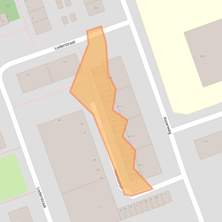 Kaart van postcodegebied 3052AV.