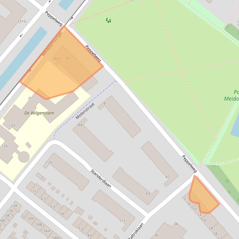 Kaart van postcodegebied 3052GL.