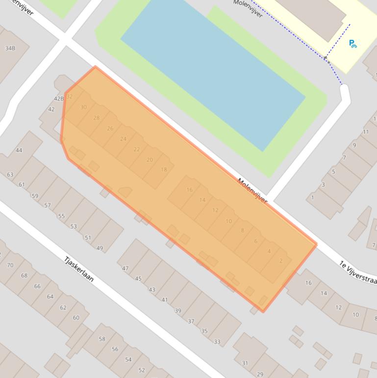 Kaart van postcodegebied 3052HC.