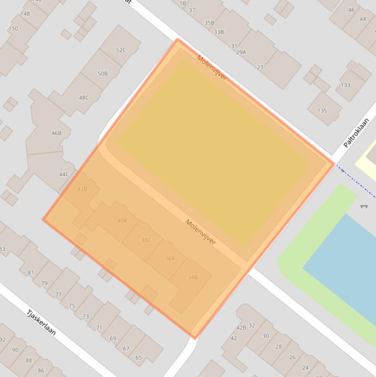 Kaart van postcodegebied 3052HD.