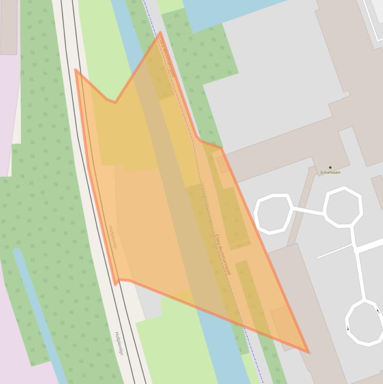 Kaart van postcodegebied 3052JG.