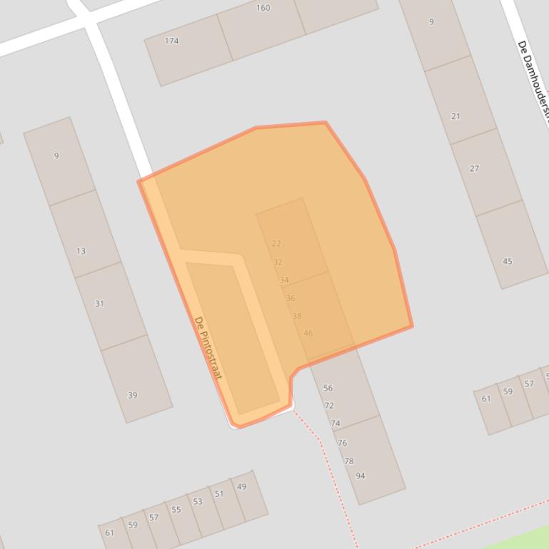 Kaart van postcodegebied 3052NN.