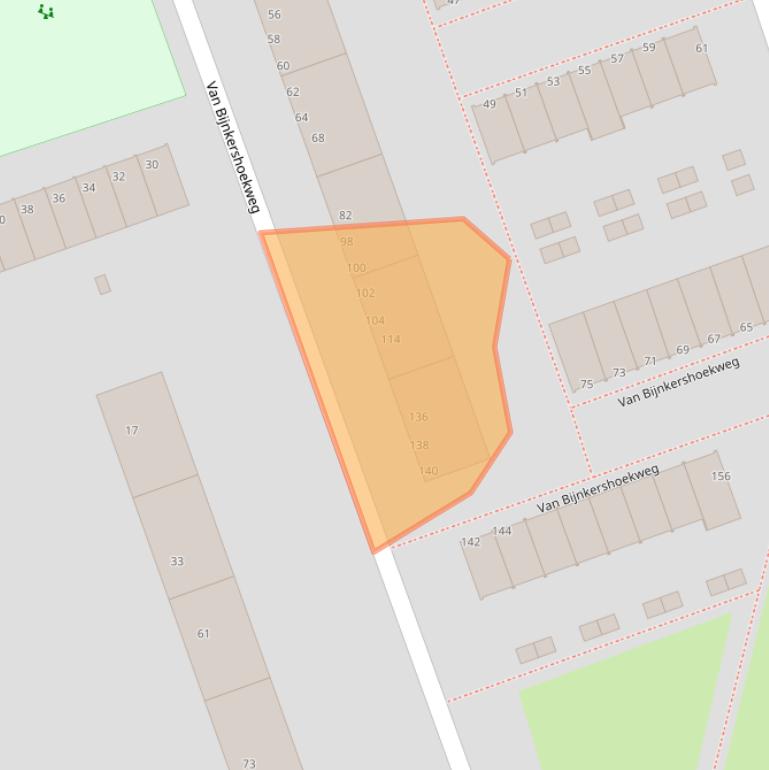 Kaart van postcodegebied 3052PE.