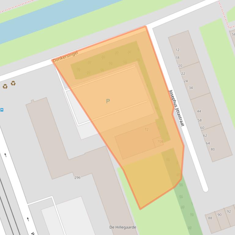 Kaart van postcodegebied 3052PL.