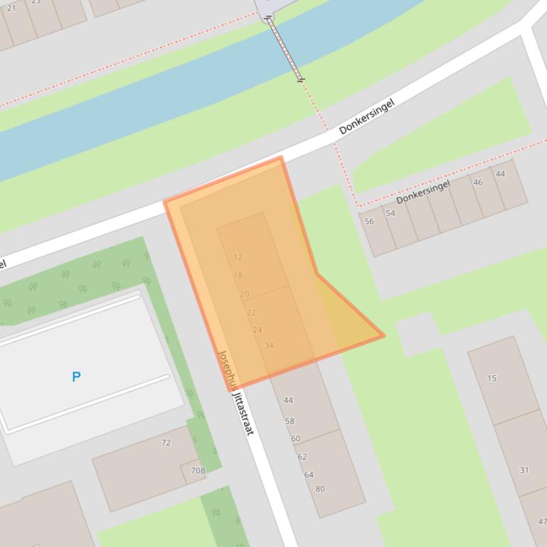 Kaart van postcodegebied 3052PR.