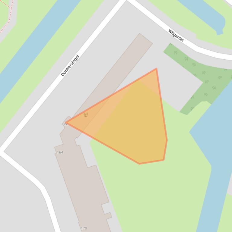 Kaart van postcodegebied 3052RC.