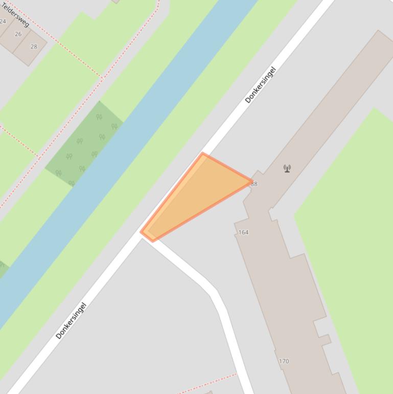 Kaart van postcodegebied 3052RD.