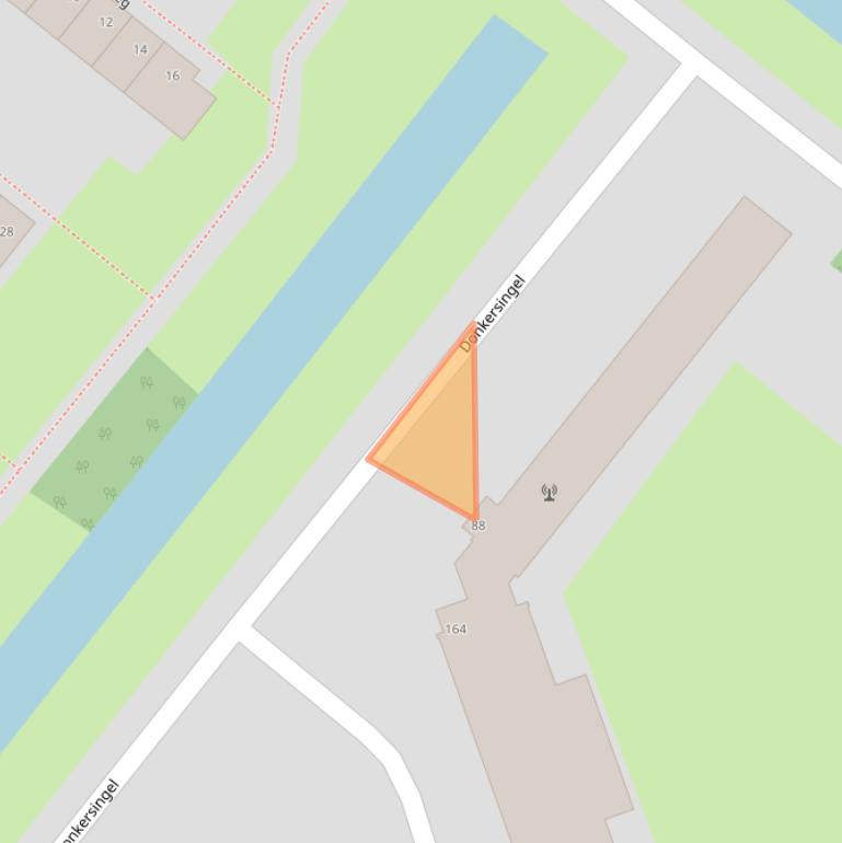 Kaart van postcodegebied 3052RE.