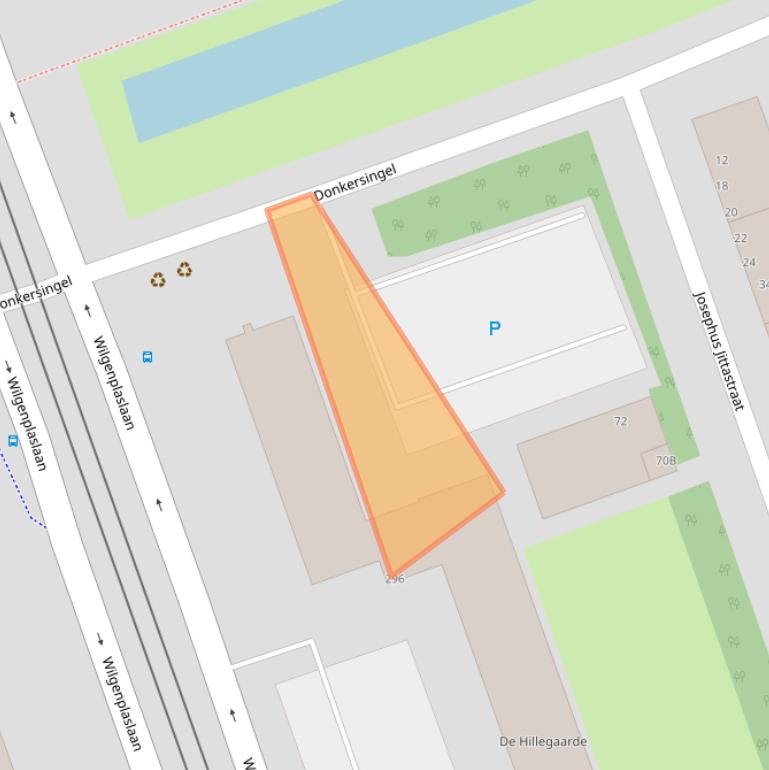 Kaart van postcodegebied 3052SR.