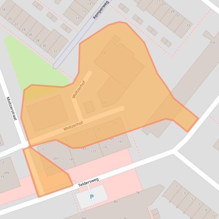 Kaart van postcodegebied 3052VA.