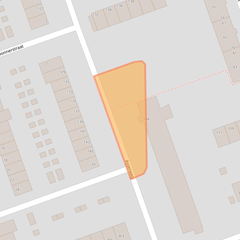 Kaart van postcodegebied 3053AL.