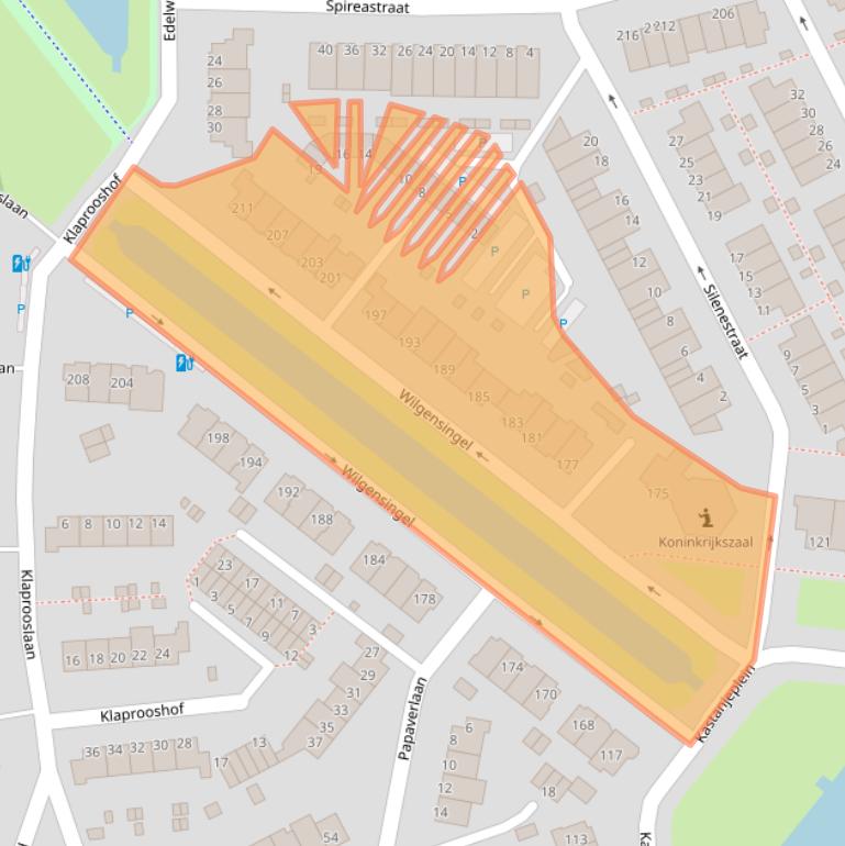 Kaart van postcodegebied 3053CX.