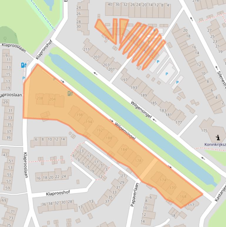 Kaart van postcodegebied 3053CZ.