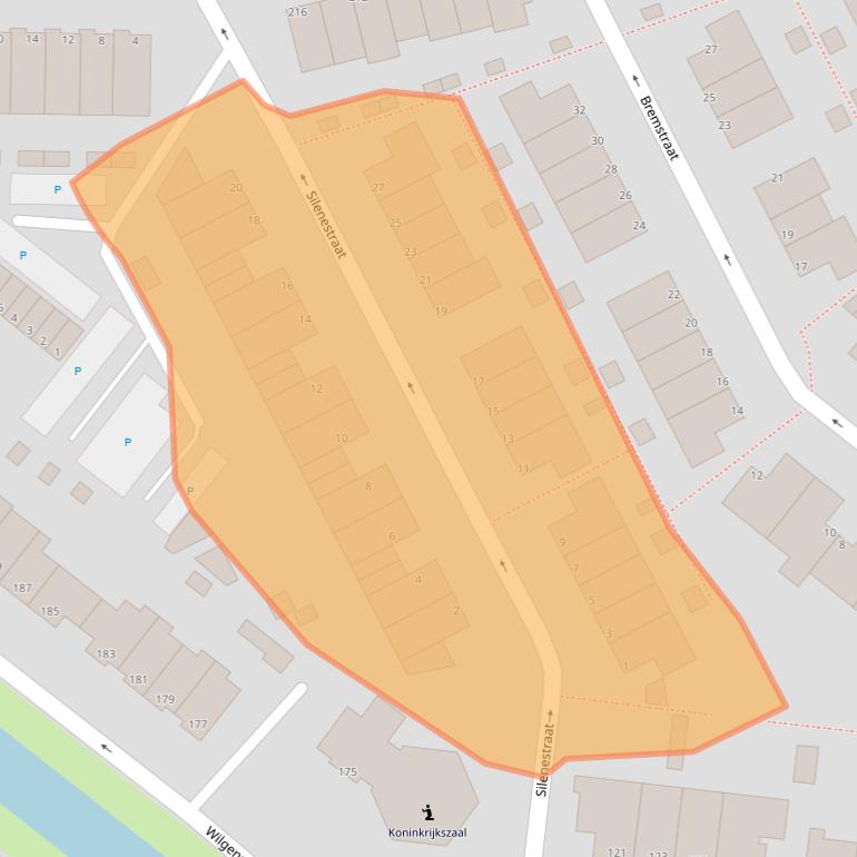 Kaart van postcodegebied 3053DA.