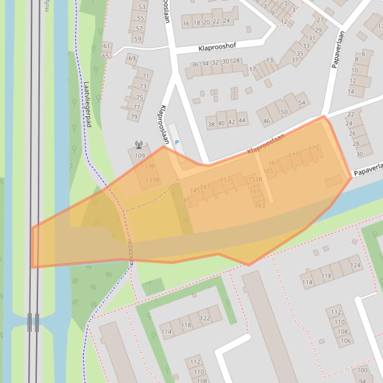 Kaart van postcodegebied 3053DM.