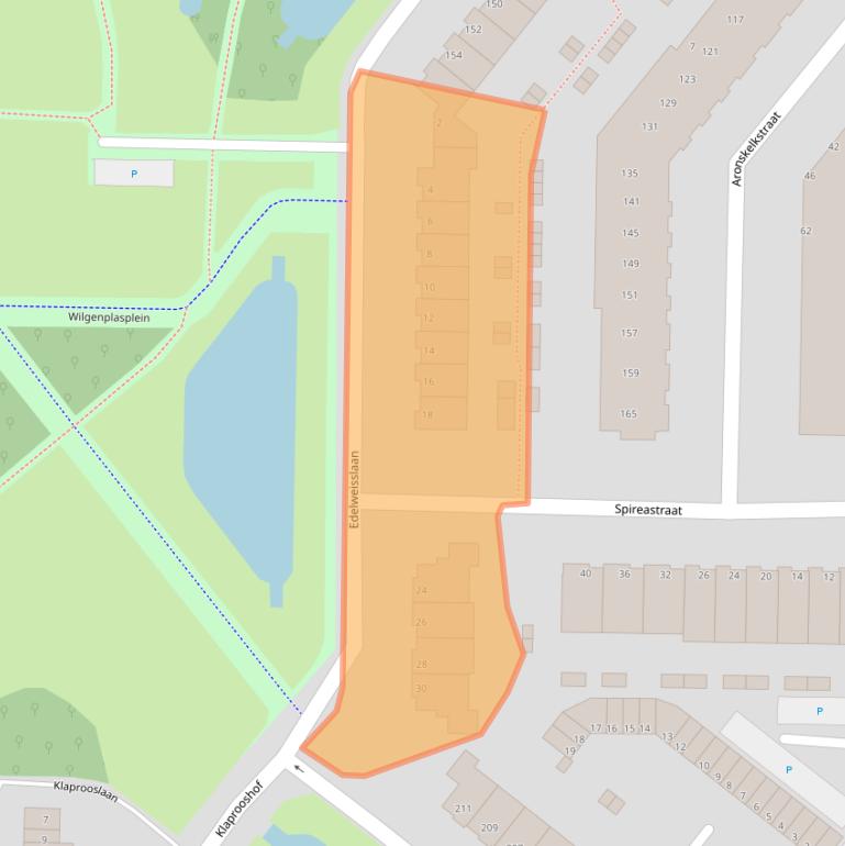 Kaart van postcodegebied 3053JE.