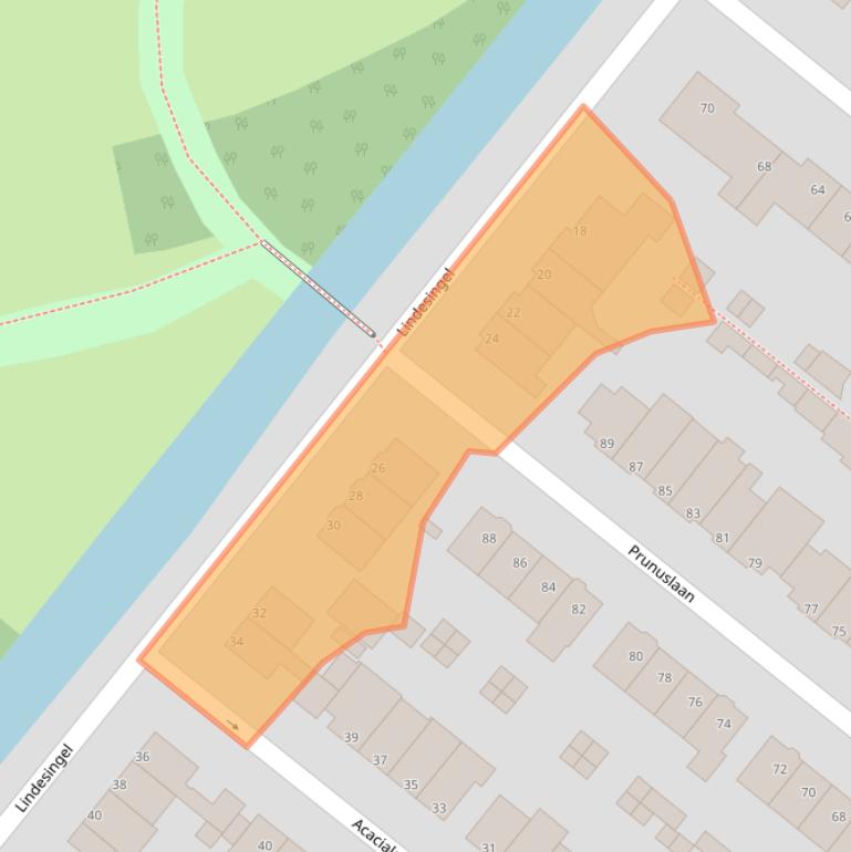 Kaart van postcodegebied 3053JH.