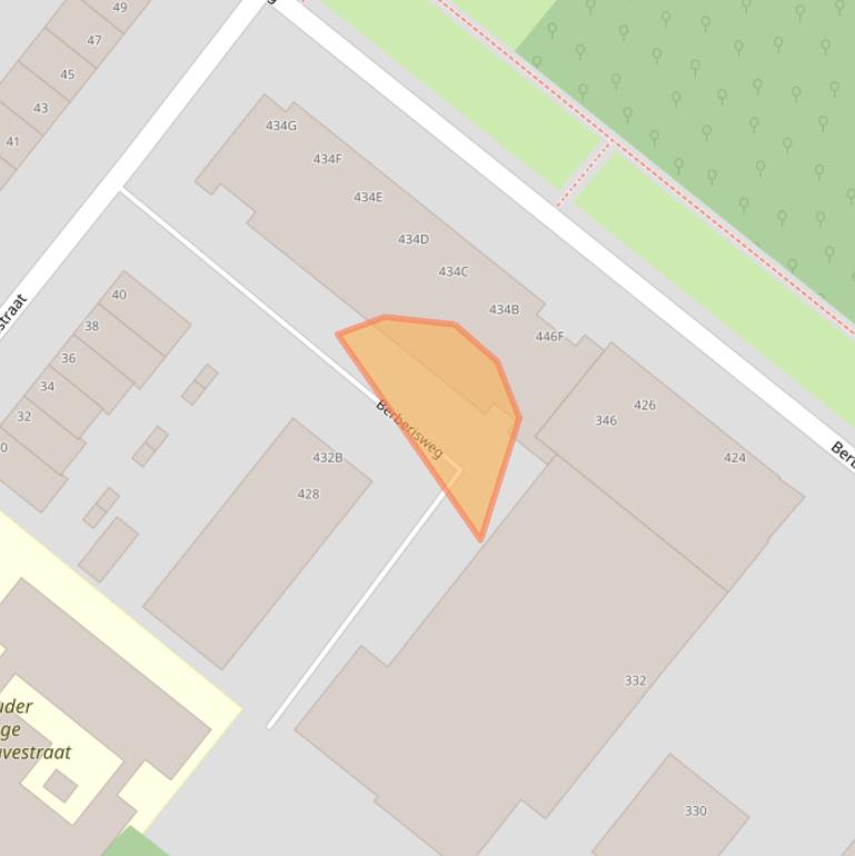 Kaart van postcodegebied 3053PK.