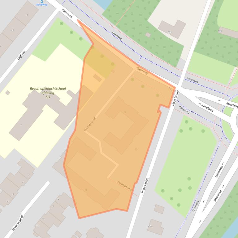 Kaart van postcodegebied 3053PS.