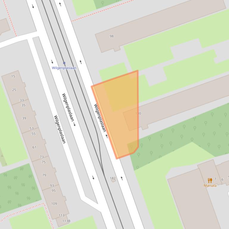 Kaart van postcodegebied 3053SK.