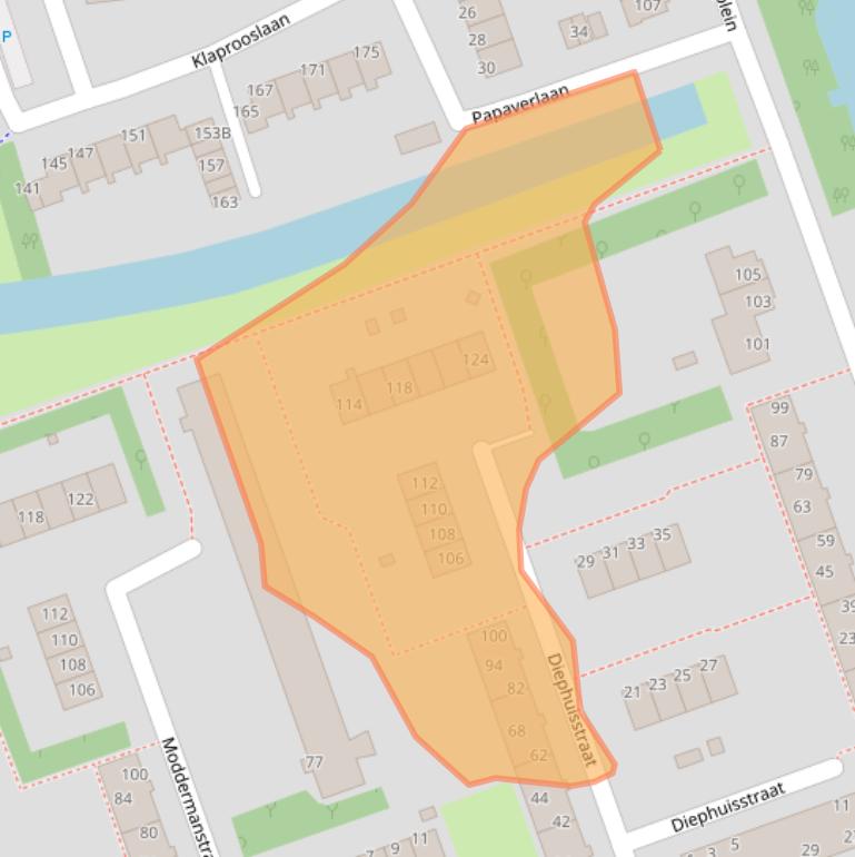 Kaart van postcodegebied 3053TC.