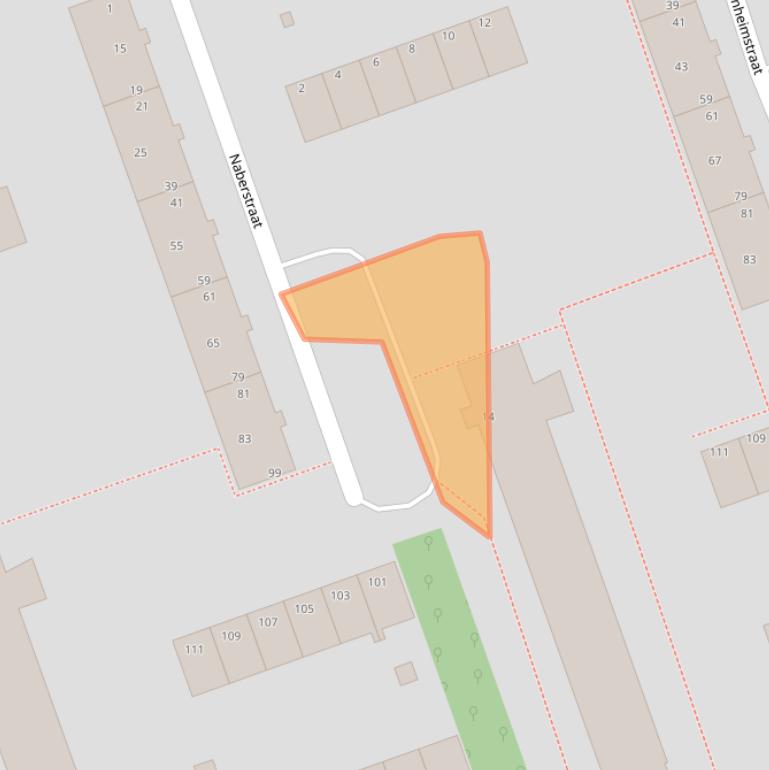 Kaart van postcodegebied 3053TS.