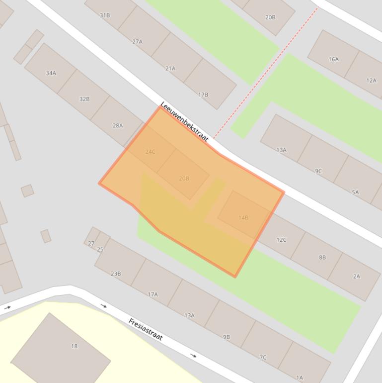 Kaart van postcodegebied 3053VM.