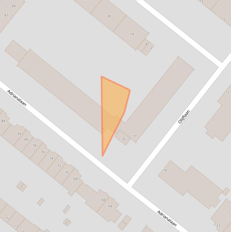 Kaart van postcodegebied 3053WC.