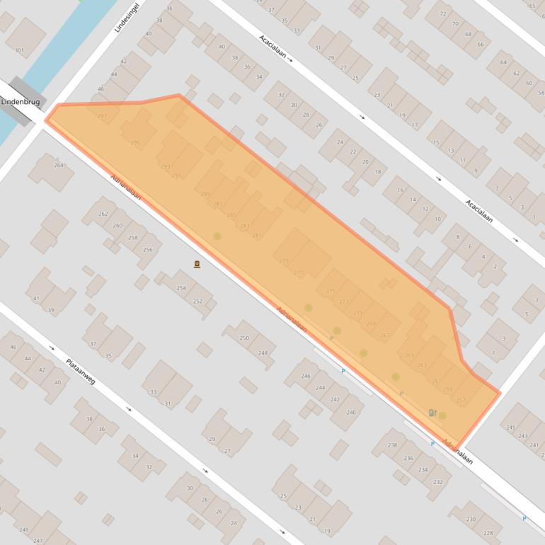 Kaart van postcodegebied 3053ZE.