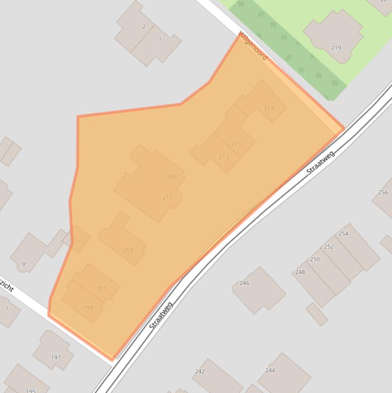 Kaart van postcodegebied 3054AE.