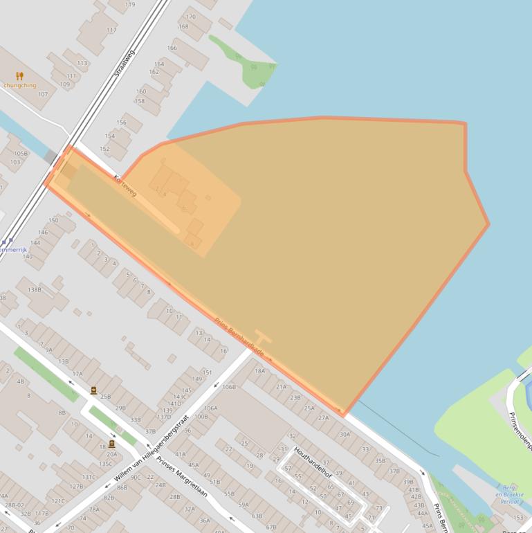 Kaart van postcodegebied 3054AS.