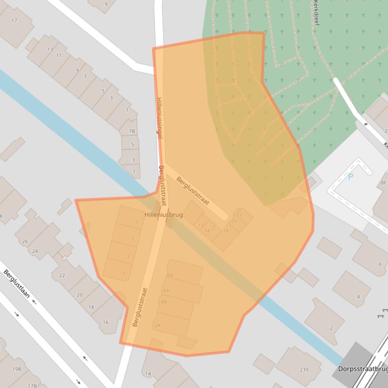 Kaart van postcodegebied 3054BM.