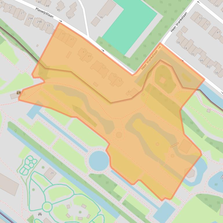 Kaart van postcodegebied 3054CM.