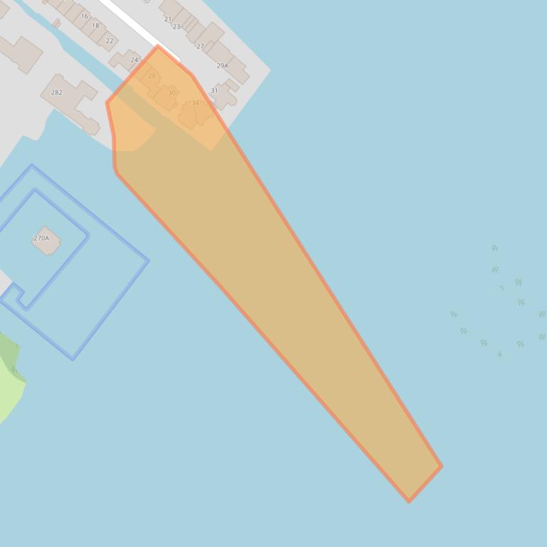 Kaart van postcodegebied 3054LL.